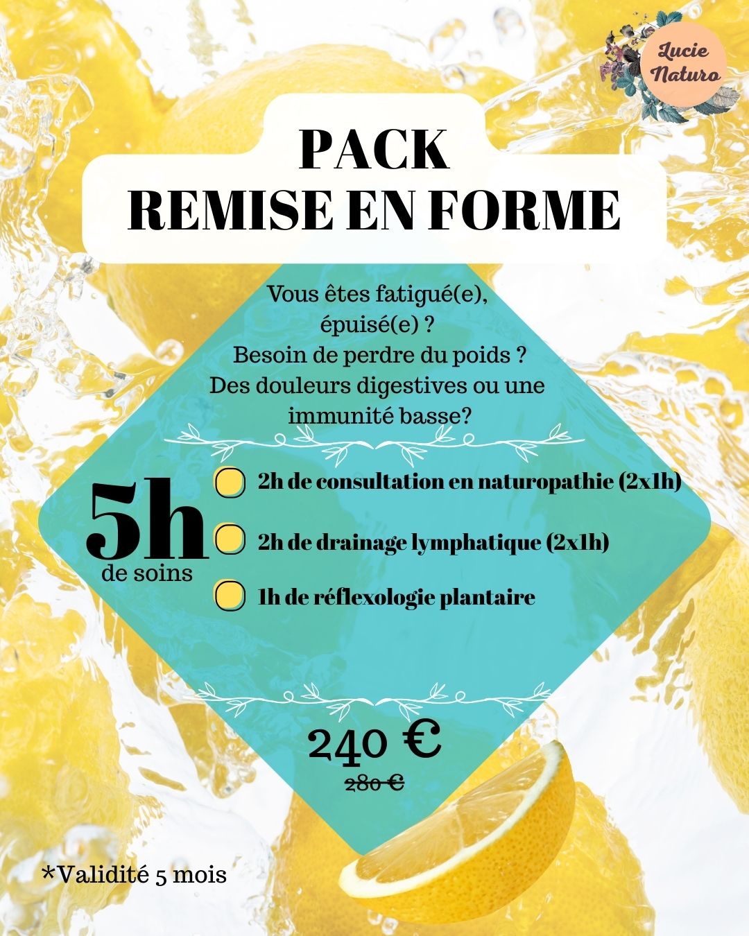 Naturopathie Argeles-Gazost Pack Remise en Forme Naturopathie
